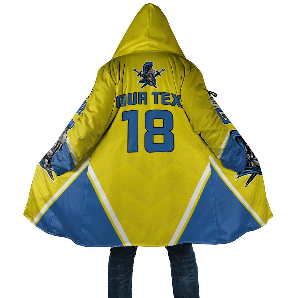 Custom West Knights of Yorkshire Cloak Skate Hard Hit Harder Yellow Version - Wonder Print Shop