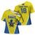 Custom West Knights of Yorkshire Cross Shoulder Shirt Skate Hard Hit Harder Yellow Version - Wonder Print Shop