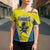 Custom West Knights of Yorkshire Cross Shoulder Shirt Skate Hard Hit Harder Yellow Version - Wonder Print Shop