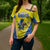 Custom West Knights of Yorkshire Cross Shoulder Shirt Skate Hard Hit Harder Yellow Version - Wonder Print Shop