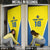 Custom West Knights of Yorkshire Door Cover Skate Hard Hit Harder Yellow Version - Wonder Print Shop