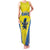 Custom West Knights of Yorkshire Family Matching Tank Maxi Dress and Hawaiian Shirt Skate Hard Hit Harder Yellow Version - Wonder Print Shop