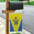 Custom West Knights of Yorkshire Garden Flag Skate Hard Hit Harder Yellow Version - Wonder Print Shop