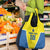 Custom West Knights of Yorkshire Grocery Bag Skate Hard Hit Harder Yellow Version - Wonder Print Shop