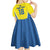 Custom West Knights of Yorkshire Kid Short Sleeve Dress Skate Hard Hit Harder Yellow Version - Wonder Print Shop
