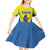 Custom West Knights of Yorkshire Kid Short Sleeve Dress Skate Hard Hit Harder Yellow Version - Wonder Print Shop