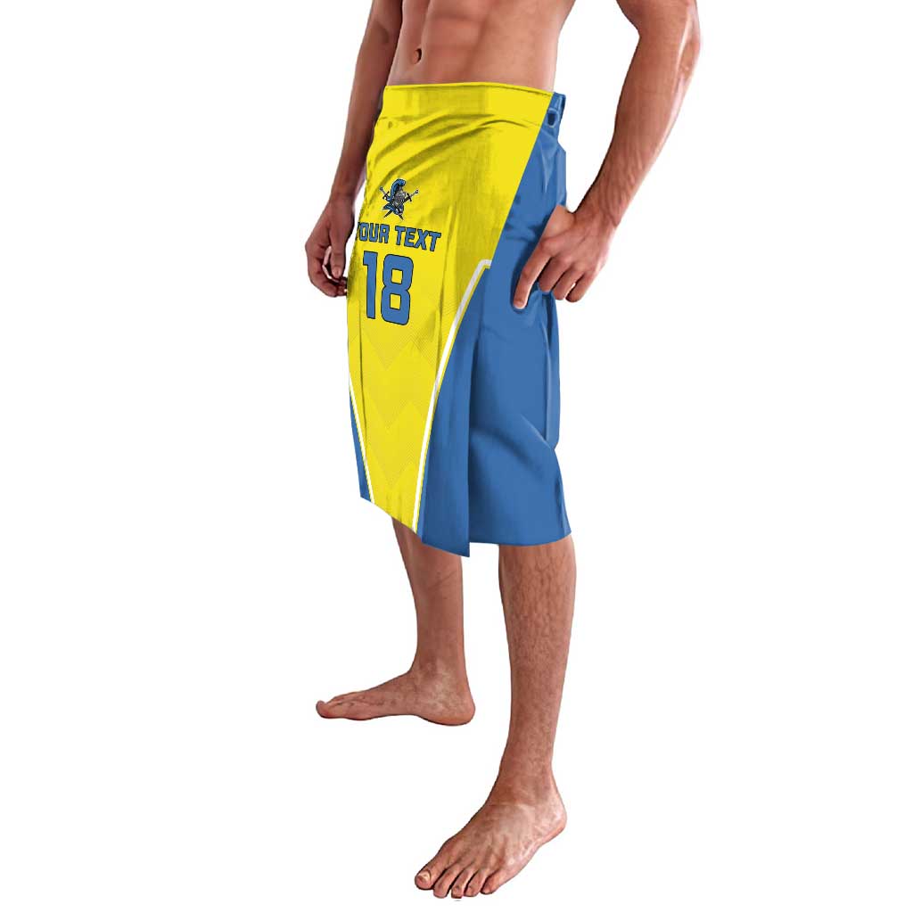 Custom West Knights of Yorkshire Lavalava Skate Hard Hit Harder Yellow Version - Wonder Print Shop