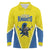 Custom West Knights of Yorkshire Long Sleeve Polo Shirt Skate Hard Hit Harder Yellow Version - Wonder Print Shop