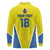 Custom West Knights of Yorkshire Long Sleeve Polo Shirt Skate Hard Hit Harder Yellow Version - Wonder Print Shop