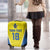 Custom West Knights of Yorkshire Luggage Cover Skate Hard Hit Harder Yellow Version - Wonder Print Shop
