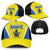 West Knights of Yorkshire Mesh Trucker Cap Skate Hard Hit Harder Yellow Version - Wonder Print Shop