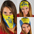 Custom West Knights of Yorkshire Neck Gaiter Skate Hard Hit Harder Yellow Version - Wonder Print Shop