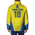 Custom West Knights of Yorkshire Padded Jacket Skate Hard Hit Harder Yellow Version - Wonder Print Shop