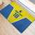 Custom West Knights of Yorkshire Rubber Doormat Skate Hard Hit Harder Yellow Version - Wonder Print Shop