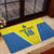 Custom West Knights of Yorkshire Rubber Doormat Skate Hard Hit Harder Yellow Version - Wonder Print Shop
