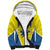 Custom West Knights of Yorkshire Sherpa Hoodie Skate Hard Hit Harder Yellow Version - Wonder Print Shop