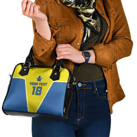 Custom West Knights of Yorkshire Shoulder Handbag Skate Hard Hit Harder Yellow Version - Wonder Print Shop