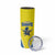 Custom West Knights of Yorkshire Skinny Tumbler Skate Hard Hit Harder Yellow Version - Wonder Print Shop