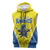 Custom West Knights of Yorkshire Sleeveless Zip Hoodie Skate Hard Hit Harder Yellow Version - Wonder Print Shop