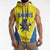 Custom West Knights of Yorkshire Sleeveless Zip Hoodie Skate Hard Hit Harder Yellow Version - Wonder Print Shop