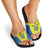 Custom West Knights of Yorkshire Slide Sandals Skate Hard Hit Harder Yellow Version - Wonder Print Shop