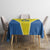 Custom West Knights of Yorkshire Tablecloth Skate Hard Hit Harder Yellow Version - Wonder Print Shop