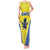 Custom West Knights of Yorkshire Tank Maxi Dress Skate Hard Hit Harder Yellow Version - Wonder Print Shop