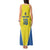 Custom West Knights of Yorkshire Tank Maxi Dress Skate Hard Hit Harder Yellow Version - Wonder Print Shop