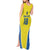 Custom West Knights of Yorkshire Tank Maxi Dress Skate Hard Hit Harder Yellow Version - Wonder Print Shop