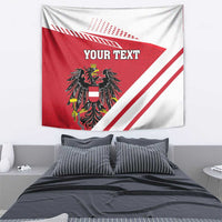 Personalized Austria Coat Of Arms Tapestry Flag Style - Wonder Print Shop