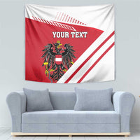Personalized Austria Coat Of Arms Tapestry Flag Style - Wonder Print Shop