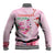 Bahamas Flamingo Christmas Baseball Jacket Merry Flocking - Wonder Print Shop