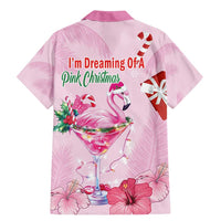 Bahamas Flamingo Christmas Family Matching Mermaid Dress and Hawaiian Shirt Merry Flocking - Wonder Print Shop