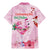 Bahamas Flamingo Christmas Family Matching Mermaid Dress and Hawaiian Shirt Merry Flocking - Wonder Print Shop