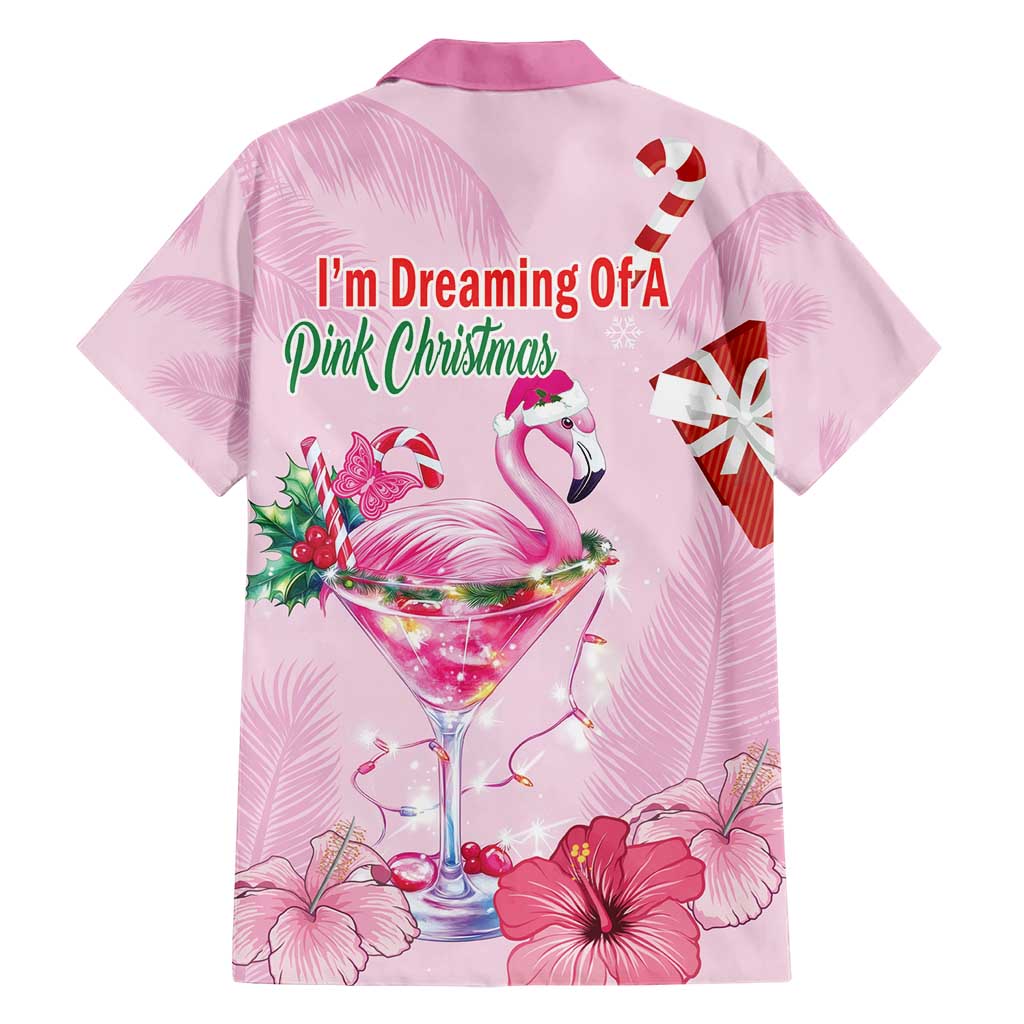 Bahamas Flamingo Christmas Hawaiian Shirt Merry Flocking - Wonder Print Shop