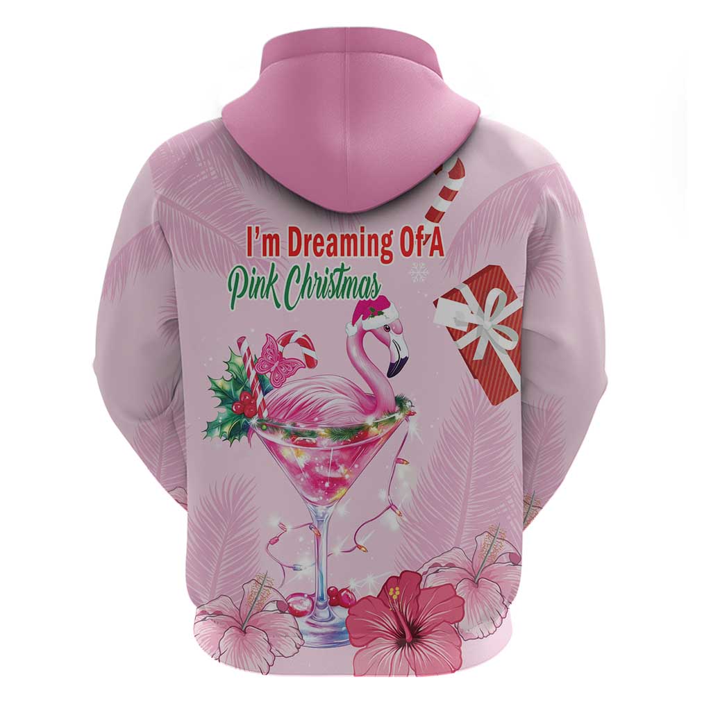 Bahamas Flamingo Christmas Hoodie Merry Flocking - Wonder Print Shop