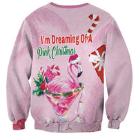 Bahamas Flamingo Christmas Sweatshirt Merry Flocking - Wonder Print Shop