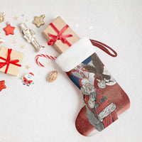 Serbia Santa Christmas Stocking Christmas Serbian Eagle Flag Style - Wonder Print Shop