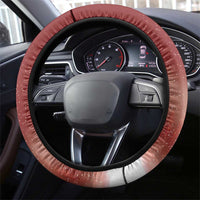 Serbia Santa Christmas Steering Wheel Cover Christmas Serbian Eagle Flag Style - Wonder Print Shop