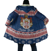 Serbia Christmas Cloak Coat Of Arms Srecan Bozic - Wonder Print Shop