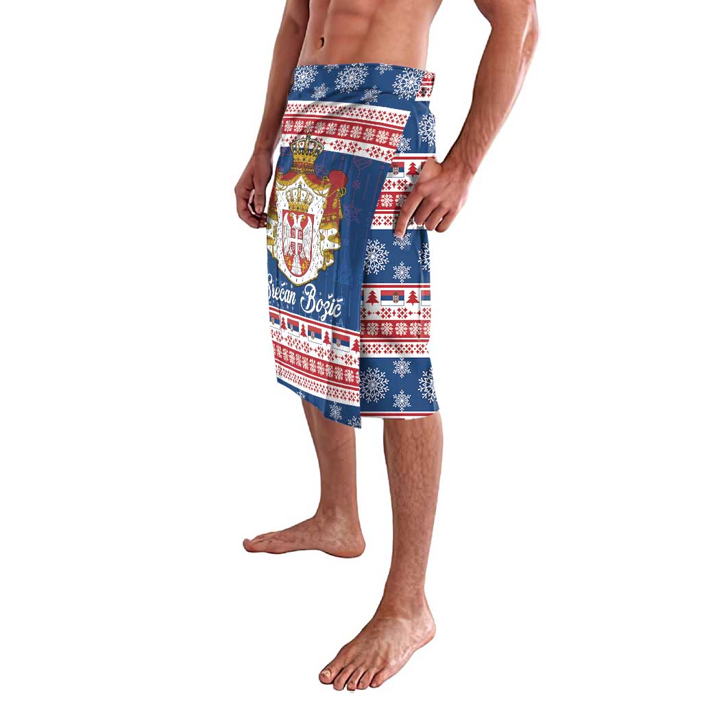 Serbia Christmas Lavalava Coat Of Arms Srecan Bozic - Wonder Print Shop