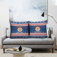 Serbia Christmas Pillow Cover Coat Of Arms Srecan Bozic - Wonder Print Shop