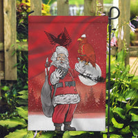 Albania Santa Christmas Garden Flag Christmas Albanian Eagle Flag Style - Wonder Print Shop
