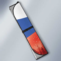 Slovenia Santa Christmas Auto Sun Shade Slovenija Vesel Bozic Flag Style - Wonder Print Shop