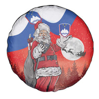 Slovenia Santa Christmas Spare Tire Cover Slovenija Vesel Bozic Flag Style - Wonder Print Shop