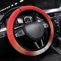 Slovenia Santa Christmas Steering Wheel Cover Slovenija Vesel Bozic Flag Style - Wonder Print Shop