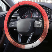 Slovenia Santa Christmas Steering Wheel Cover Slovenija Vesel Bozic Flag Style - Wonder Print Shop
