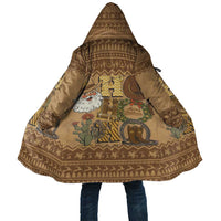 Western Cowboy Christmas Cloak Cowboy Santa Ho Ho Ho Retro - Wonder Print Shop