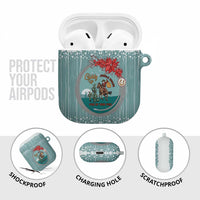 Cowboy Christmas AirPods Case Giddy Up Jingle Horse Green Version - Wonder Print Shop