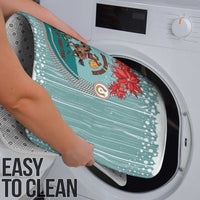 Cowboy Christmas Bathroom Set Giddy Up Jingle Horse Green Version - Wonder Print Shop